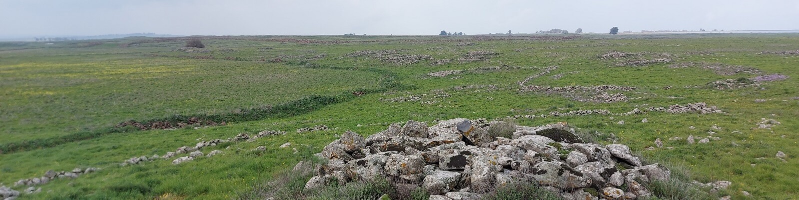 מקום כינוס מקודש שדה דולמנים ליד גלגל רפאים ברמת הגולן