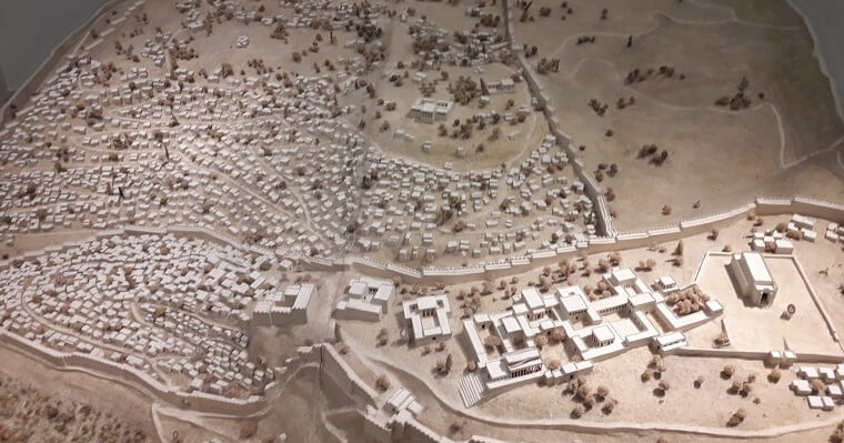 דגם ירושלים מקדש בית ראשון