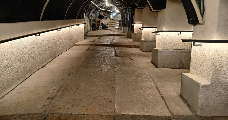 דרך עולי הרגל בעיר דוד ירושלים