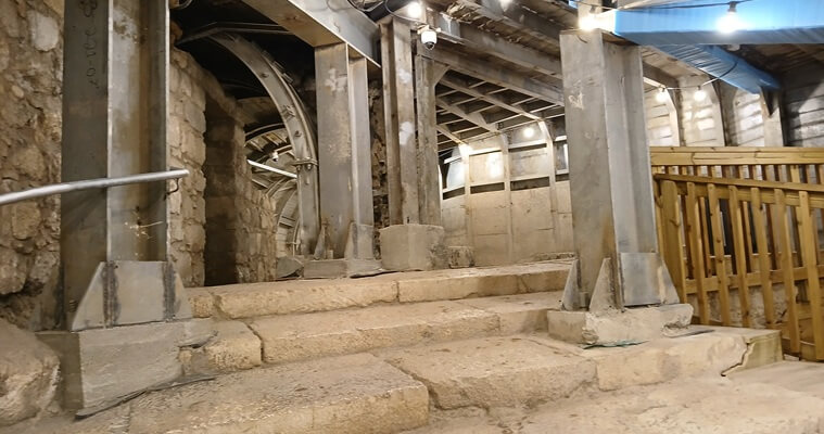 דרך עולי הרגל עיר דוד ירושלים