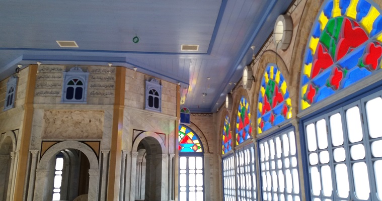 החלונות בצד הדרומי משהד זאוויה עכו