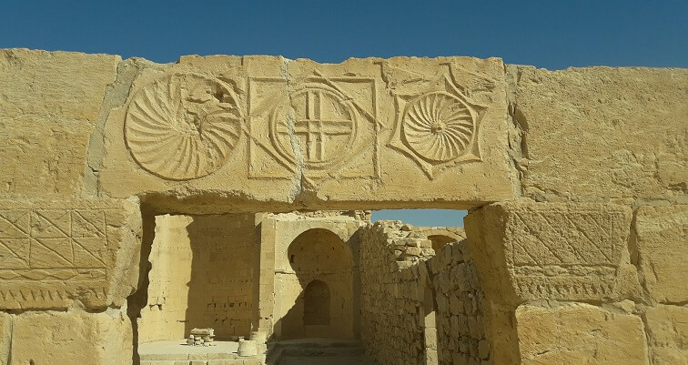 סמלים בכנסייה ביזנטית שבטה ישראל